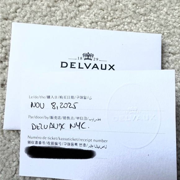 Delvaux Pin D Multifonctions light blue Card Holder, wristlet - Picture 7 of 7